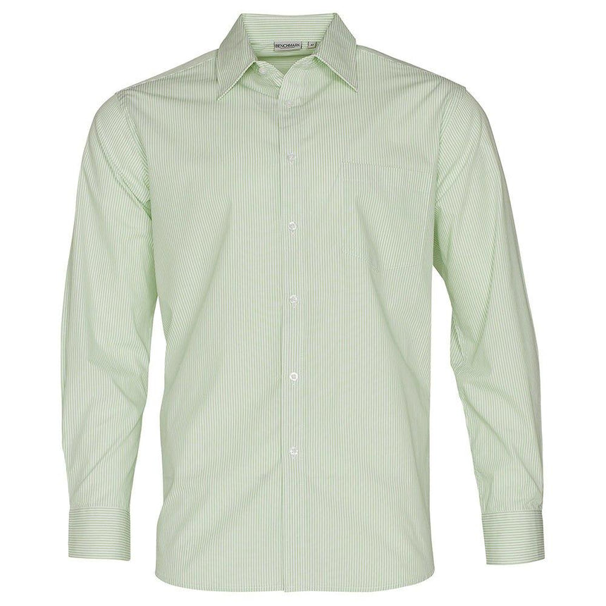 M7232 Men's Balance Stripe Long Sleeve Shirt Shirts Winning Spirit