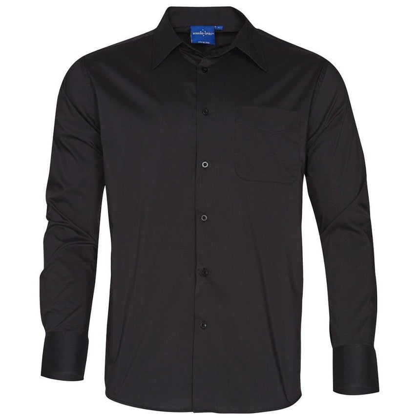 BS08L Men's Teflon Executive Long Sleeve Shirt Shirts Winning Spirit