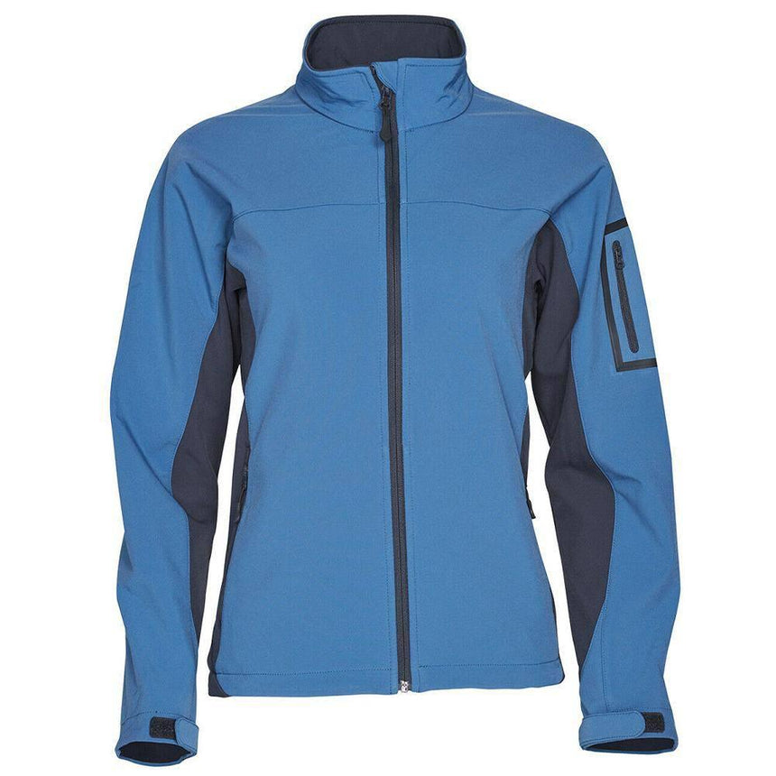 JK32 Whistler Softshell Contrast Jacket Ladies Jackets Winning Spirit Blue 8