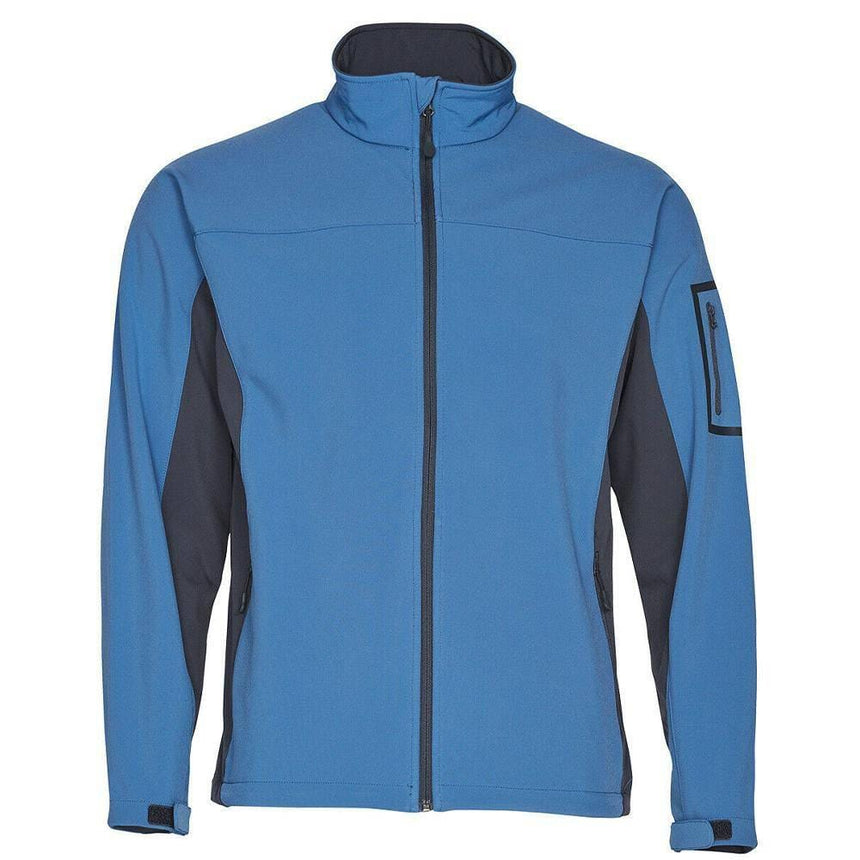JK31 Whistler Softshell Contrast Jacket Men's Jackets Winning Spirit Blue S
