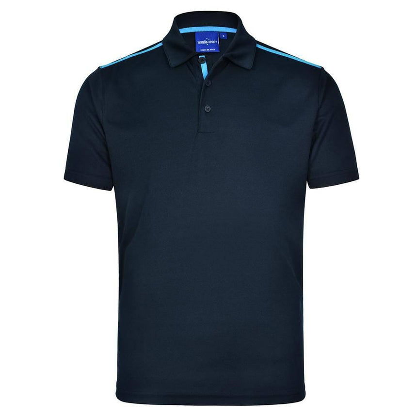 PS83K Staten Polo Shirt Kid's Polos Winning Spirit Navy.Cyan 04K