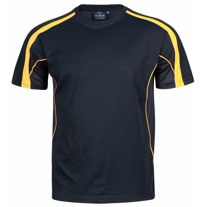 TS53K Legend Tee Shirt Kids T Shirts Winning Spirit Navy.Gold 04K