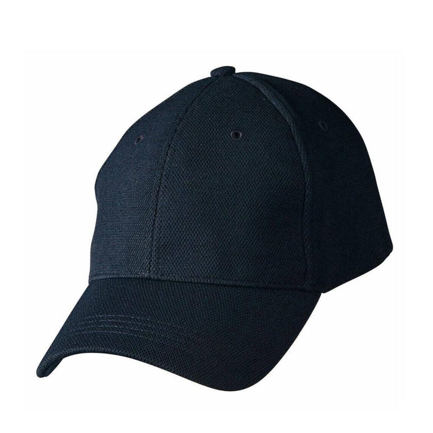 CH77 Pique Mesh Cap Hats Winning Spirit Navy