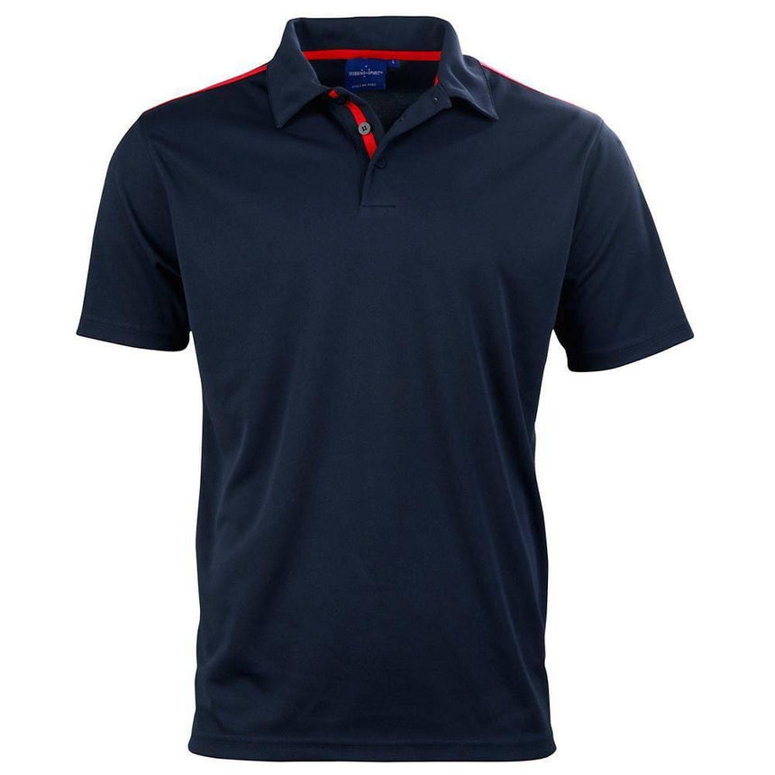 PS83K Staten Polo Shirt Kid's Polos Winning Spirit Navy.Red 04K