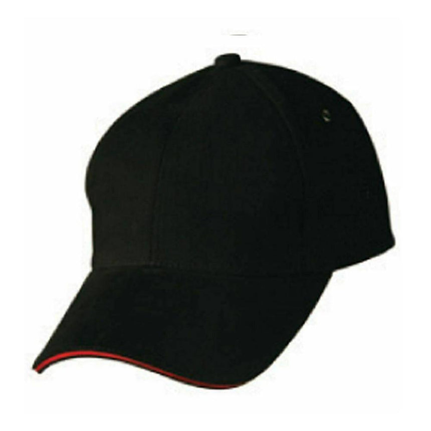 CH18 Sandwich Peak Cap Hats Winning Spirit Navy.Red