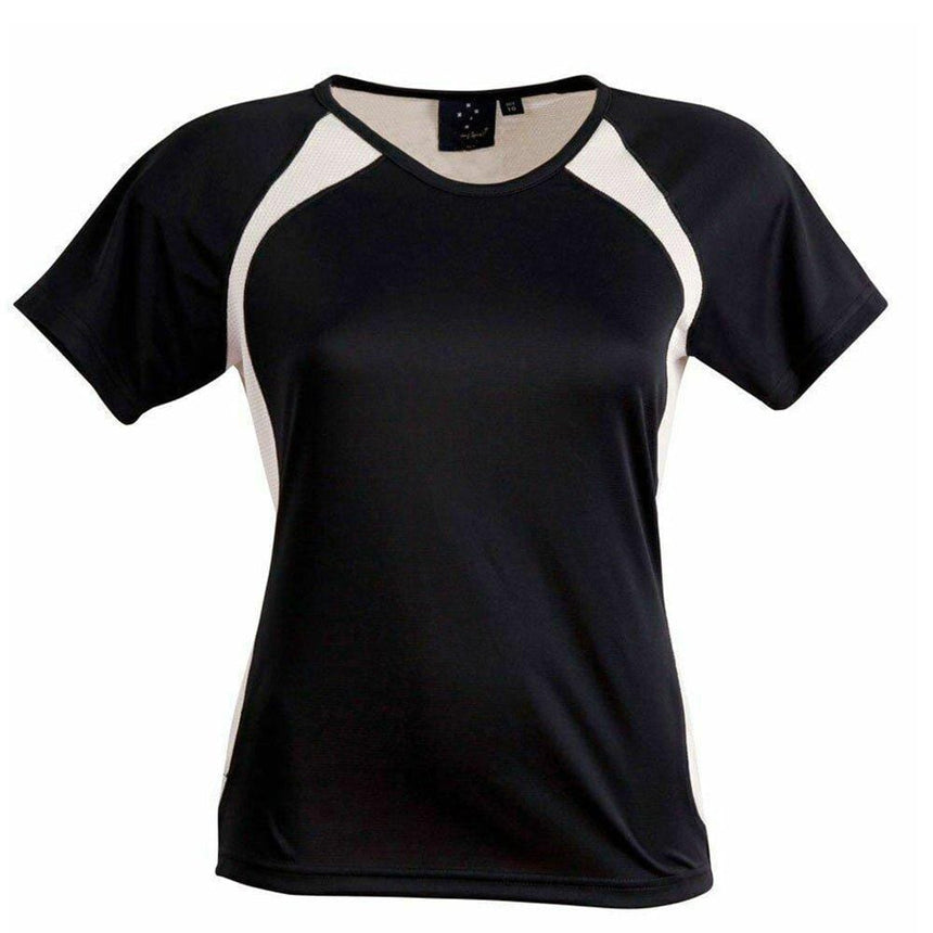 TS72 Sprint Tee Shirt Ladies T Shirts Winning Spirit Navy.White 6