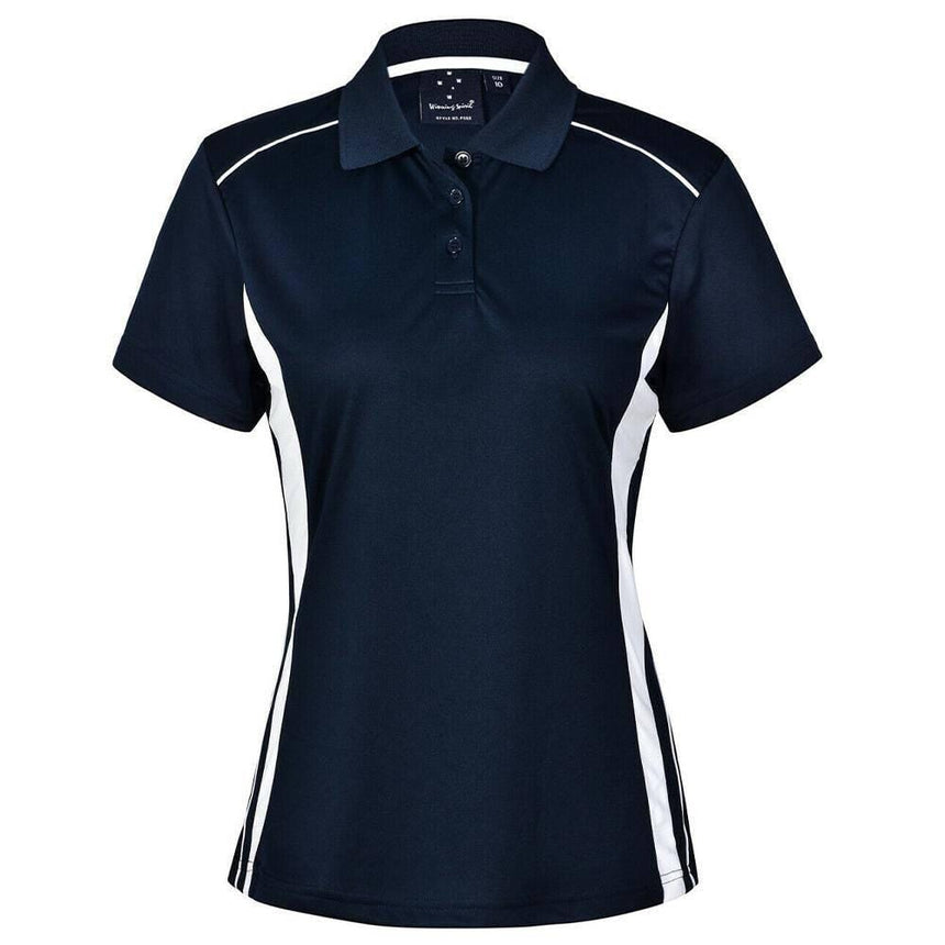 PS80 Pursuit Polo Ladies Polos Winning Spirit Navy-White 8