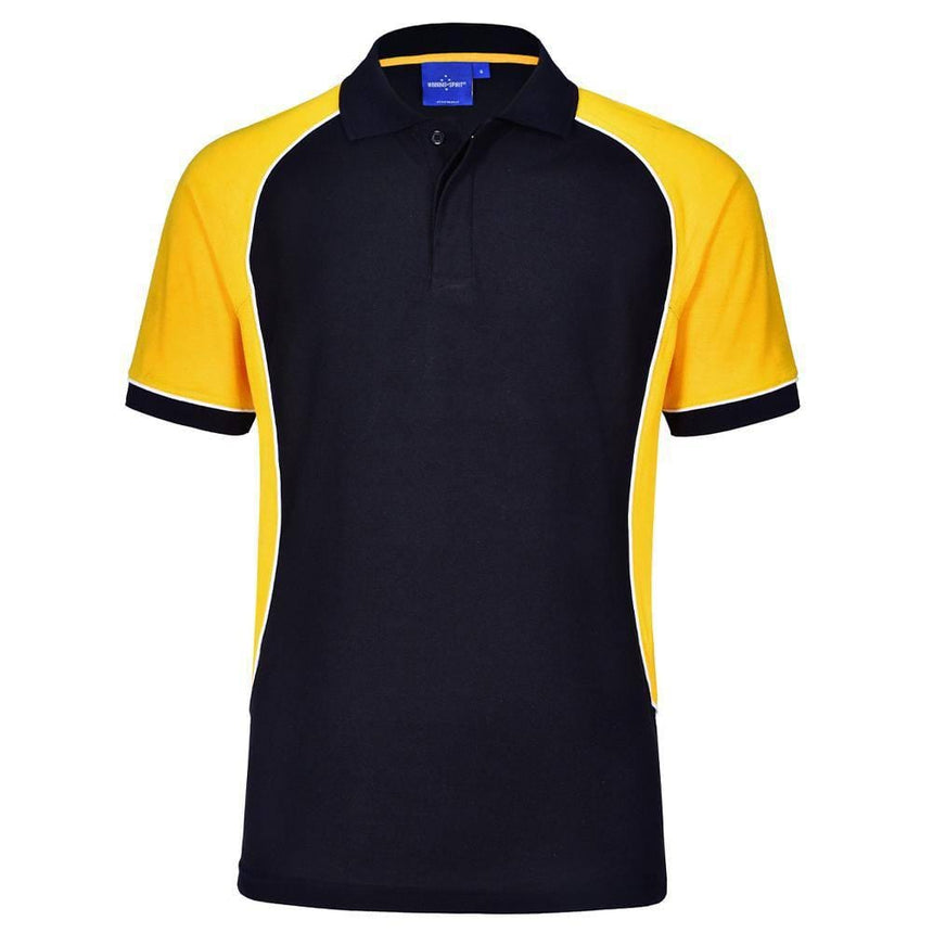 PS77K Arena Polo Kids Polos Winning Spirit Navy/Gold 04K