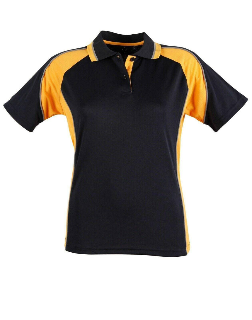 PS50 Mascot Polo Ladies Polos Winning Spirit NavyGold 8