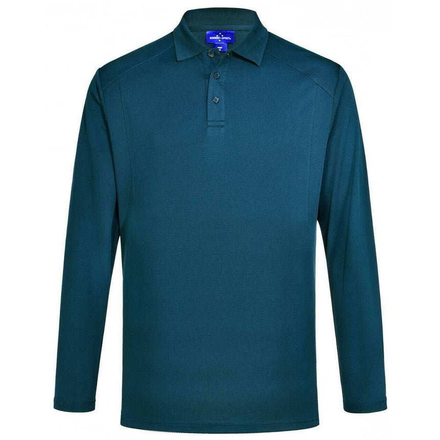 PS89 Lucky Bamboo Polo Men's Polos Winning Spirit Ocean Blue S