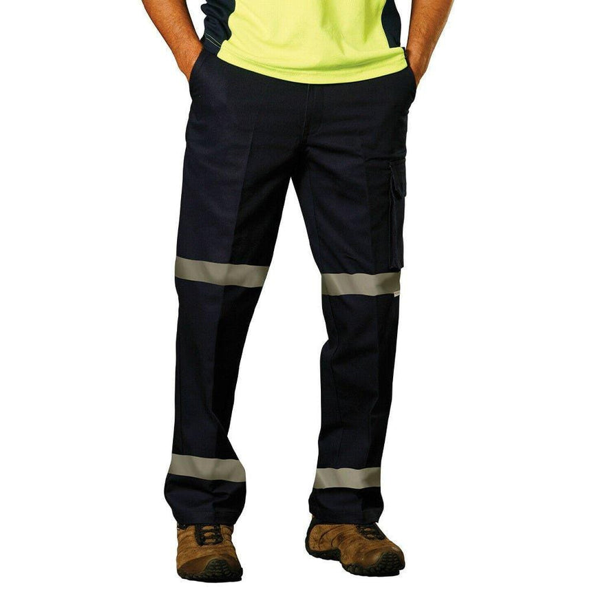 WP13HV Pre-Shrunk Drill Pants With 3m Tapes Long Leg Pants Winning Spirit