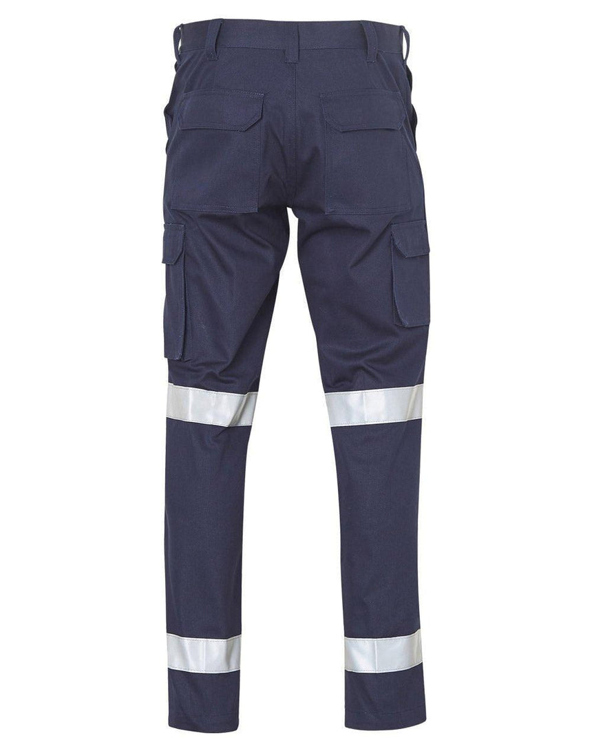 WP08HV Pre-Shrunk Drill Pants With 3m Tapes Stout Size Pants Winning Spirit