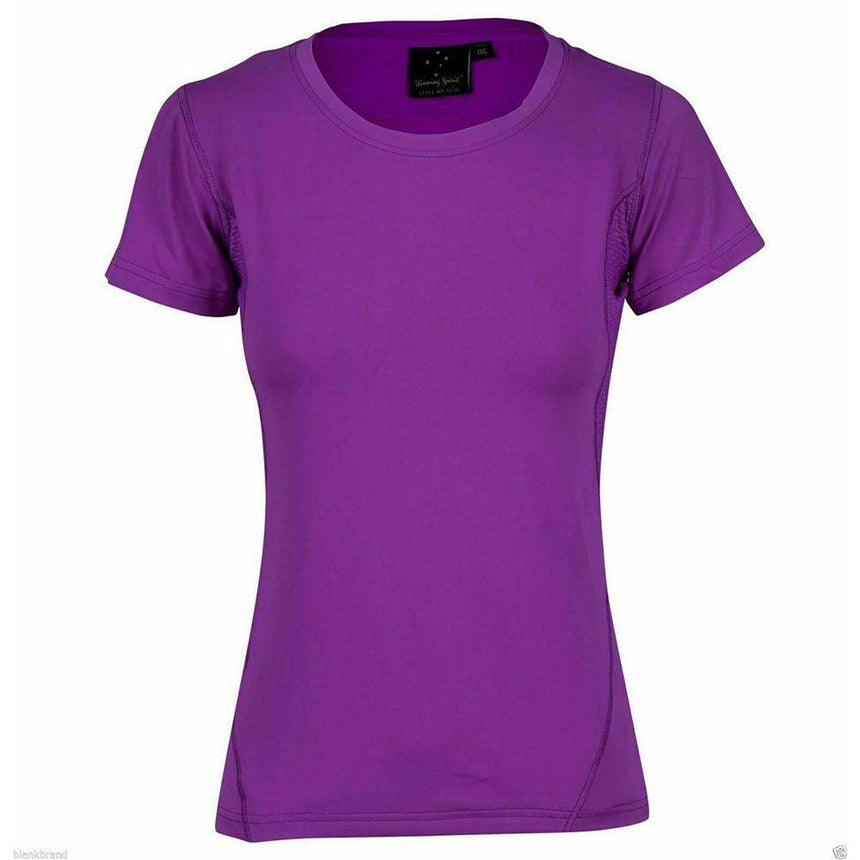 TS30 Rotator Tee Ladies T Shirts Winning Spirit Purple 6