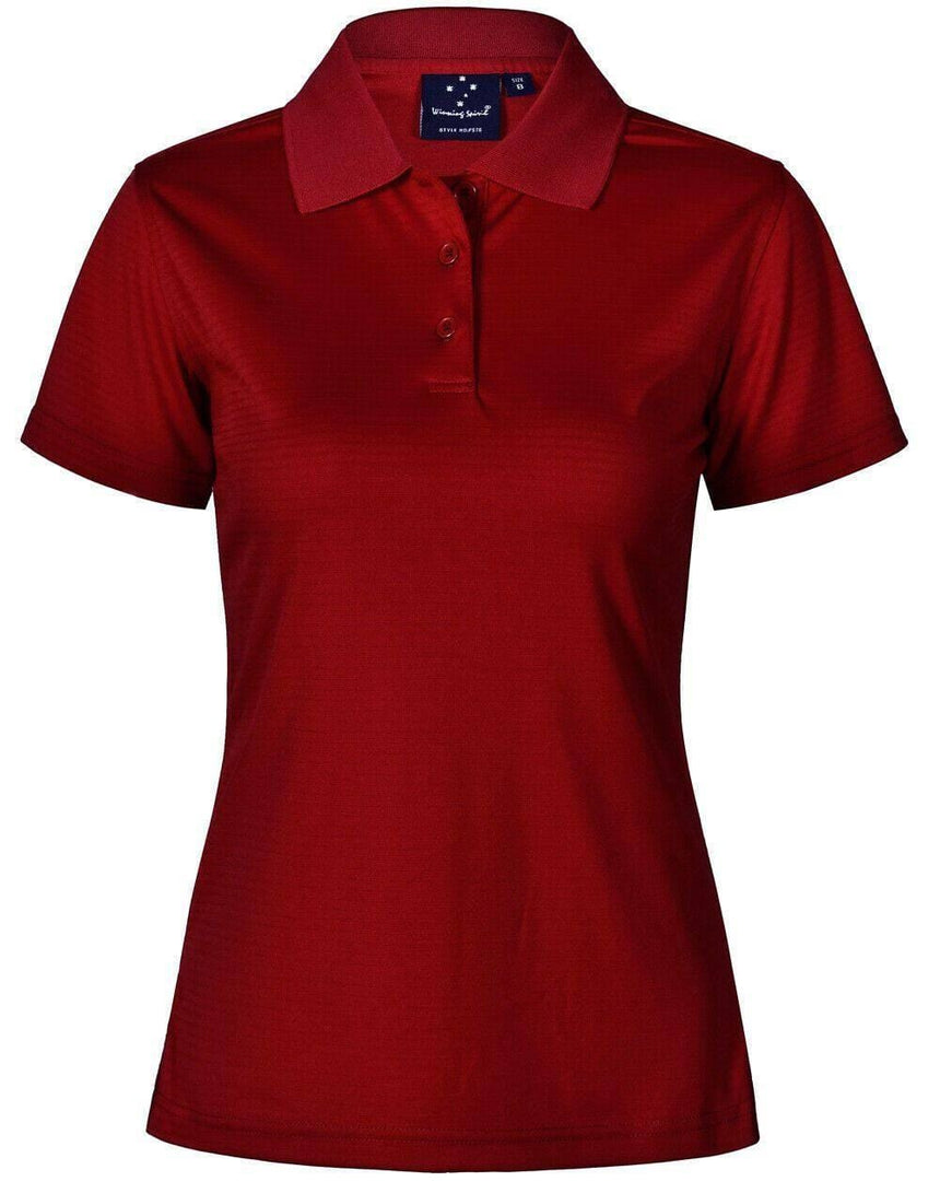 PS76 Icon Polo Ladies Polos Winning Spirit Red 8