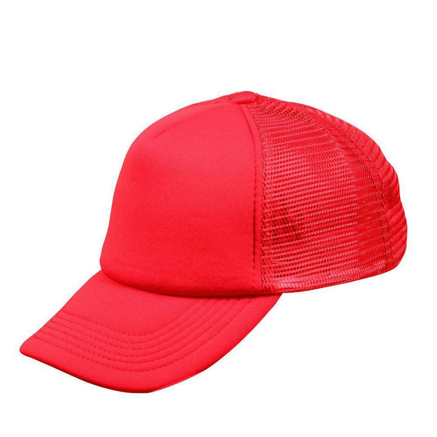 CH69 Contrast Trucker Cap Hats Winning Spirit Red