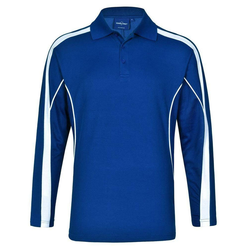 PS69K Legend Plus Kids Polos Winning Spirit Royal.White 06K