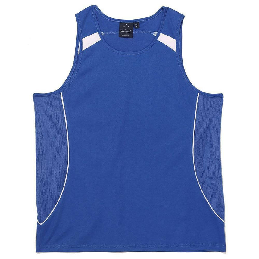 SL53 Legend Singlet Men’s Singlets Winning Spirit Royal.White XS