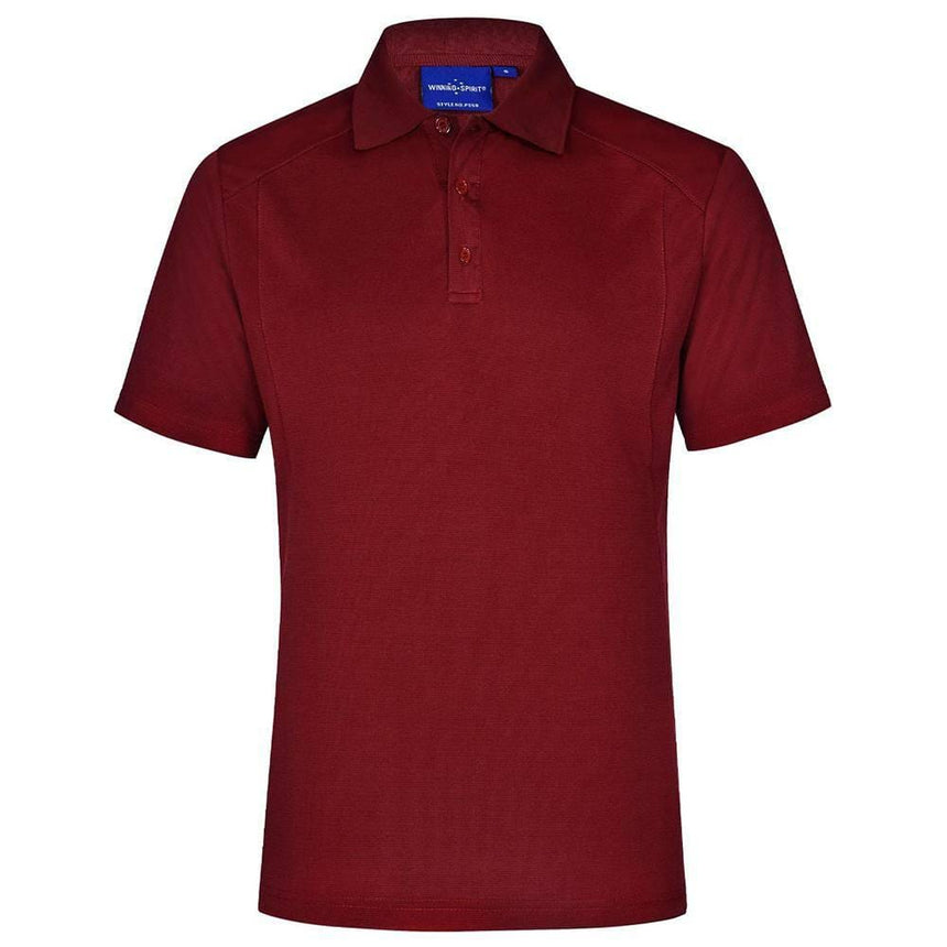 PS59 Lucky Bamboo Short Sleeve Polo Men's Polos Winning Spirit Red S