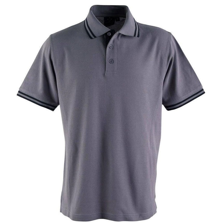 PS65 Grace Polo Men's Polos Winning Spirit Small Grey / Black