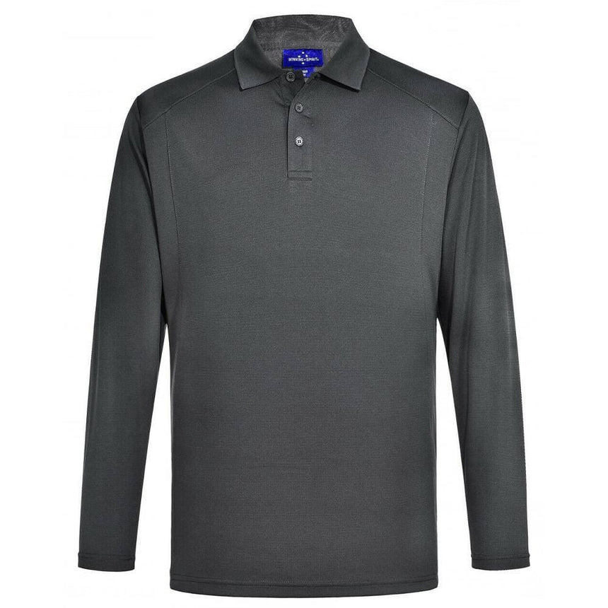 PS89 Lucky Bamboo Polo Men's Polos Winning Spirit Storm Grey S