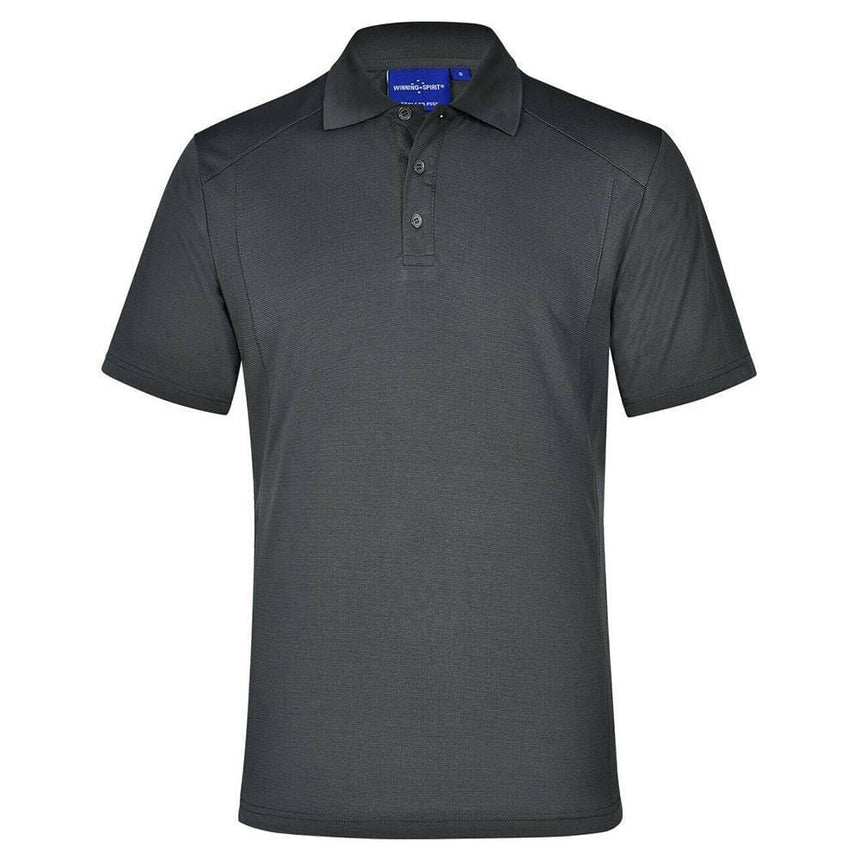 PS59 Lucky Bamboo Short Sleeve Polo Men's Polos Winning Spirit Graphite S