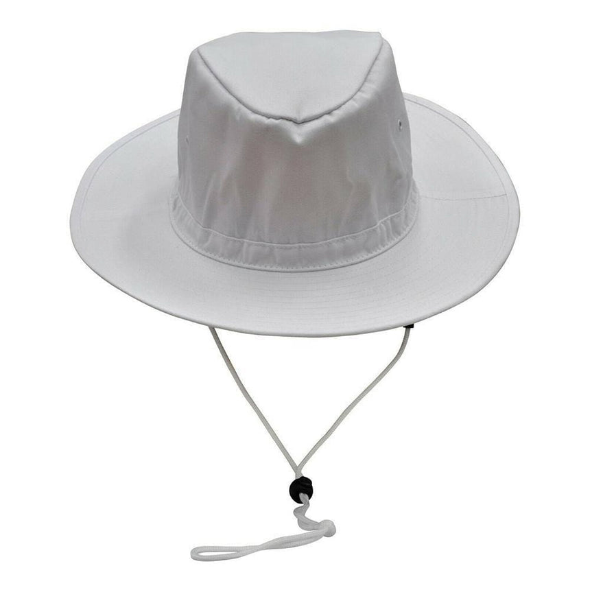 H1026 Slouch Hat With Break-Away Clip Strap Hats Winning Spirit White 55