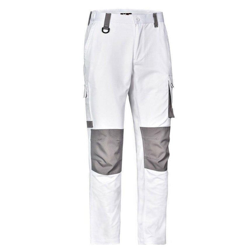 WP05 Unisex Utility Stretch Cargo Work Pants Pants Winning Spirit White 72R