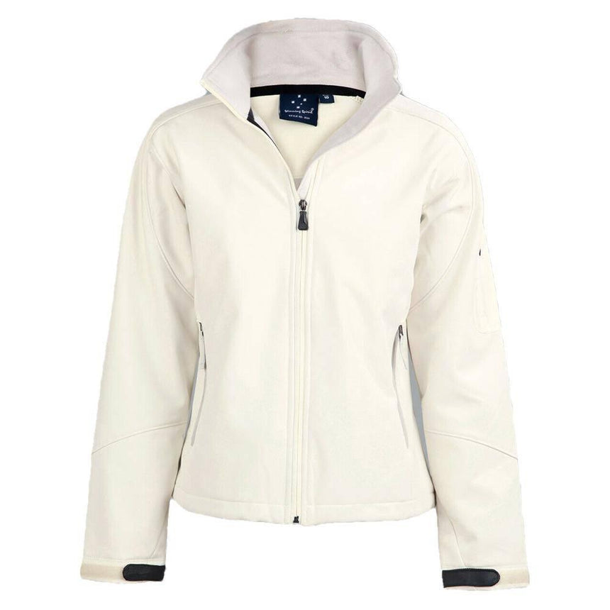JK24 Ladies Softshell Hi-Tech Jacket Jackets Winning Spirit White 8