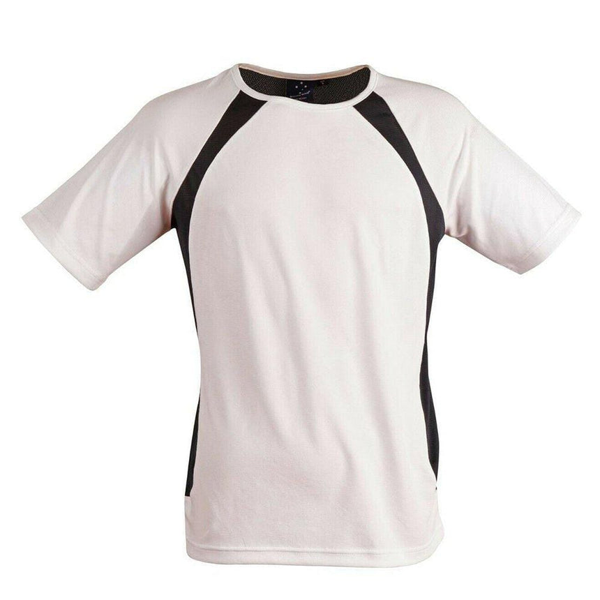 TS71 Sprint Tee Shirt Men's T Shirts Winning Spirit White.Navy S