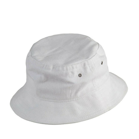 Soft Washed Bucket Hat Hats Winning Spirit White S/M 