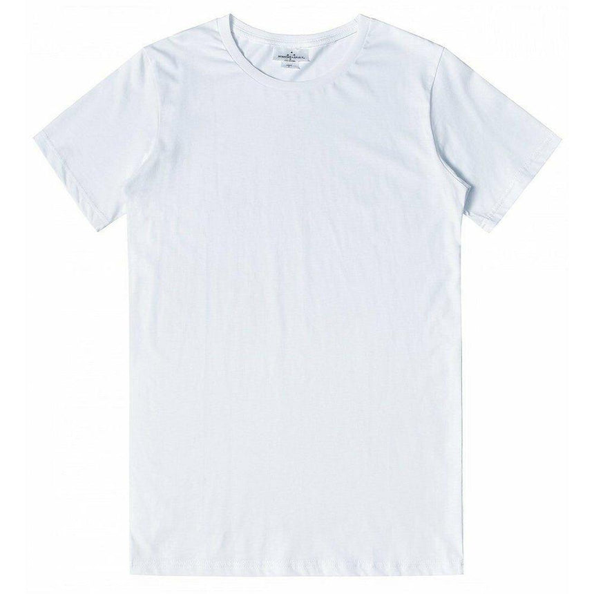 TS41 Premium Cotton Tee Shirt Mens T Shirts Winning Spirit White S