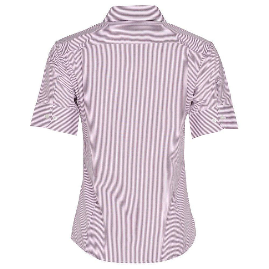 M8234 Women's Balance Stripe Short Sleeve Shirt Shirts Winning Spirit