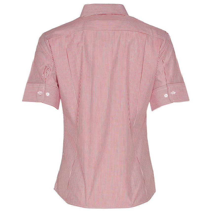 M8234 Women's Balance Stripe Short Sleeve Shirt Shirts Winning Spirit