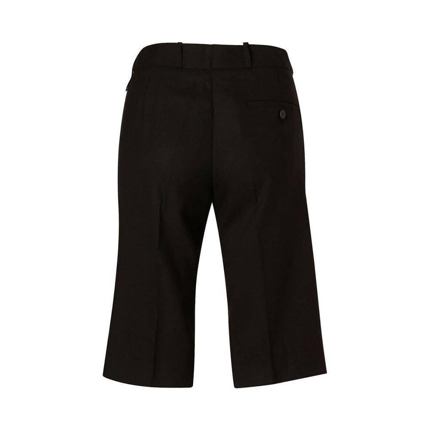 M9441 Women's Poly/Viscose Stretch Knee Length Flexi Waist Shorts Shorts Winning Spirit