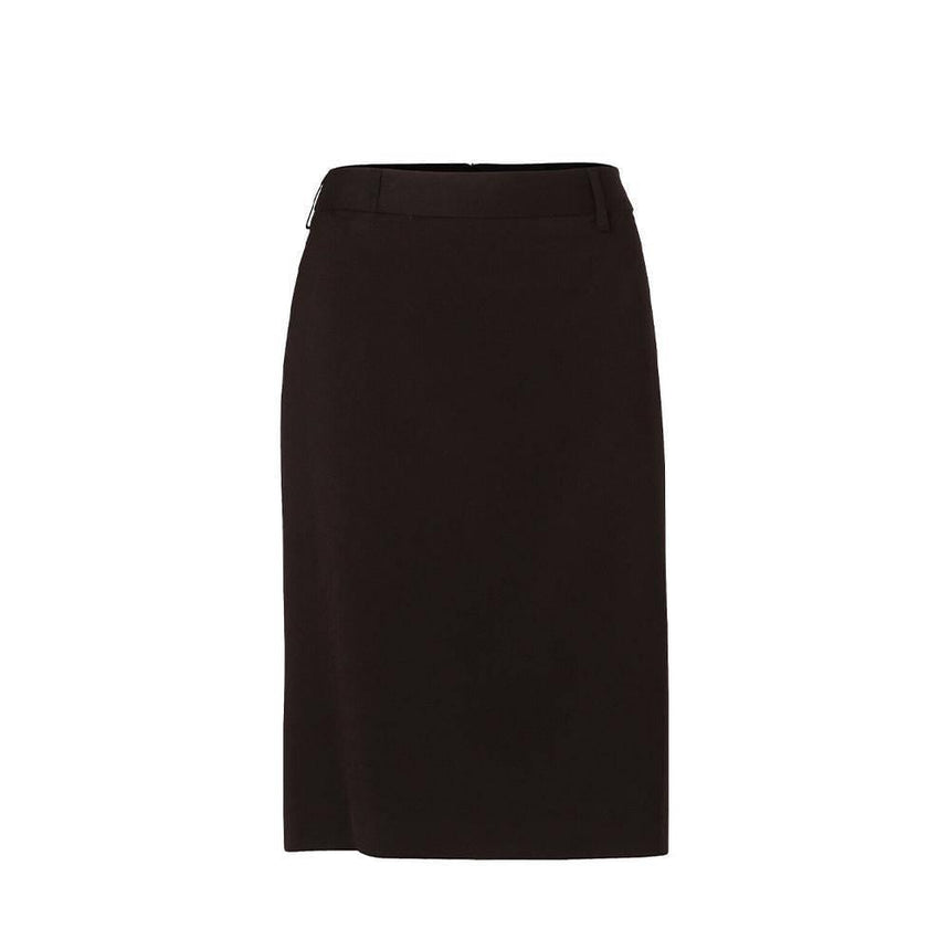 M9471 Women's Poly/Viscose Stretch Mid Length Lined Pencil Skirt Skirts Winning Spirit