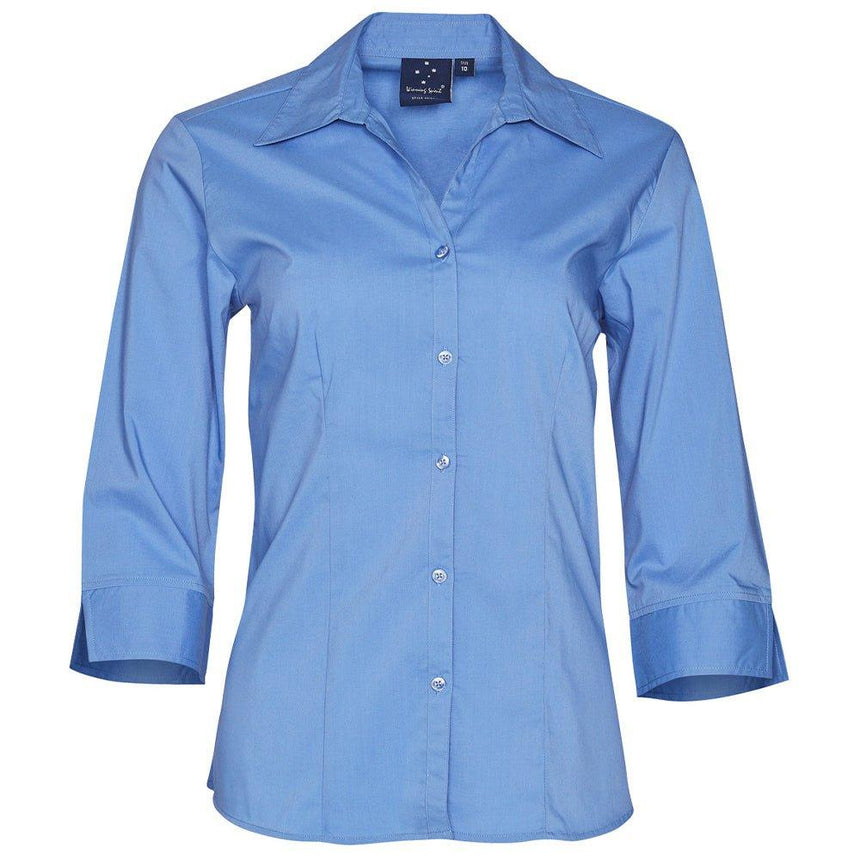 BS07Q Women's Teflon Executive 3/4 Sleeve Shirt Shirts Winning Spirit