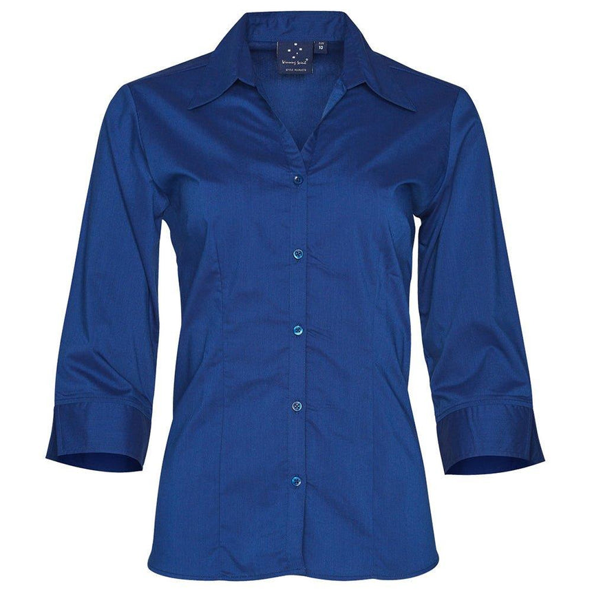 BS07Q Women's Teflon Executive 3/4 Sleeve Shirt Shirts Winning Spirit