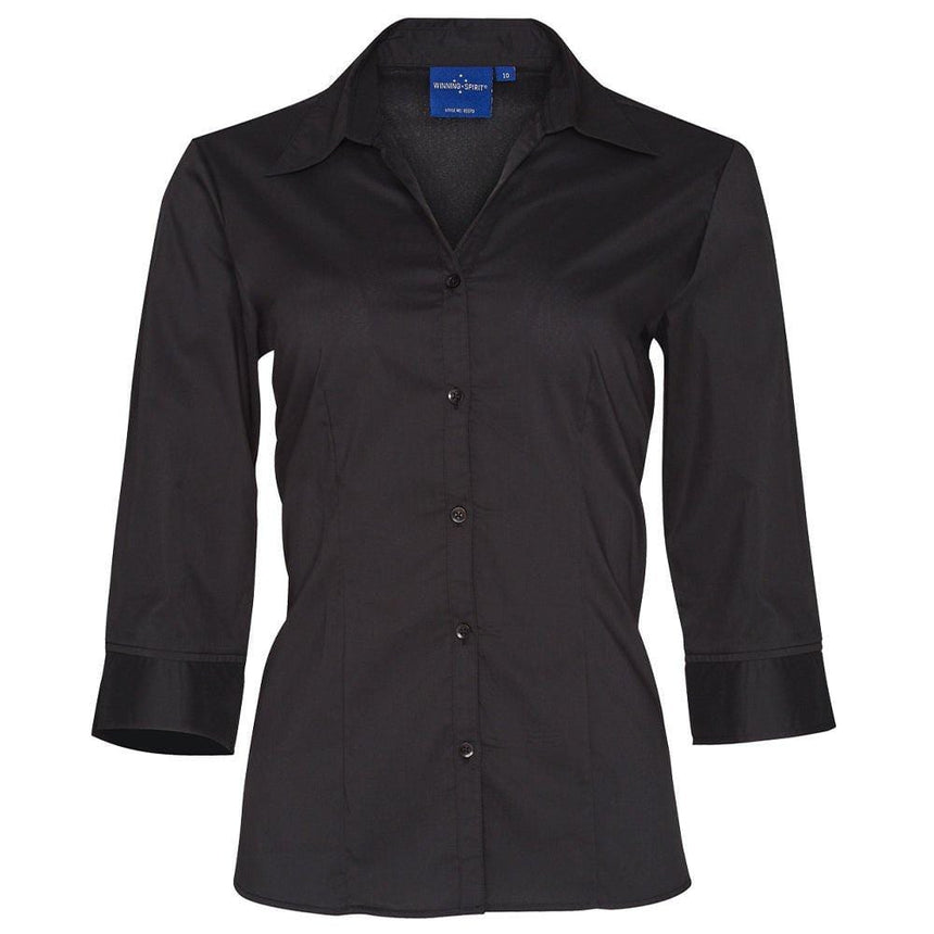 BS07Q Women's Teflon Executive 3/4 Sleeve Shirt Shirts Winning Spirit