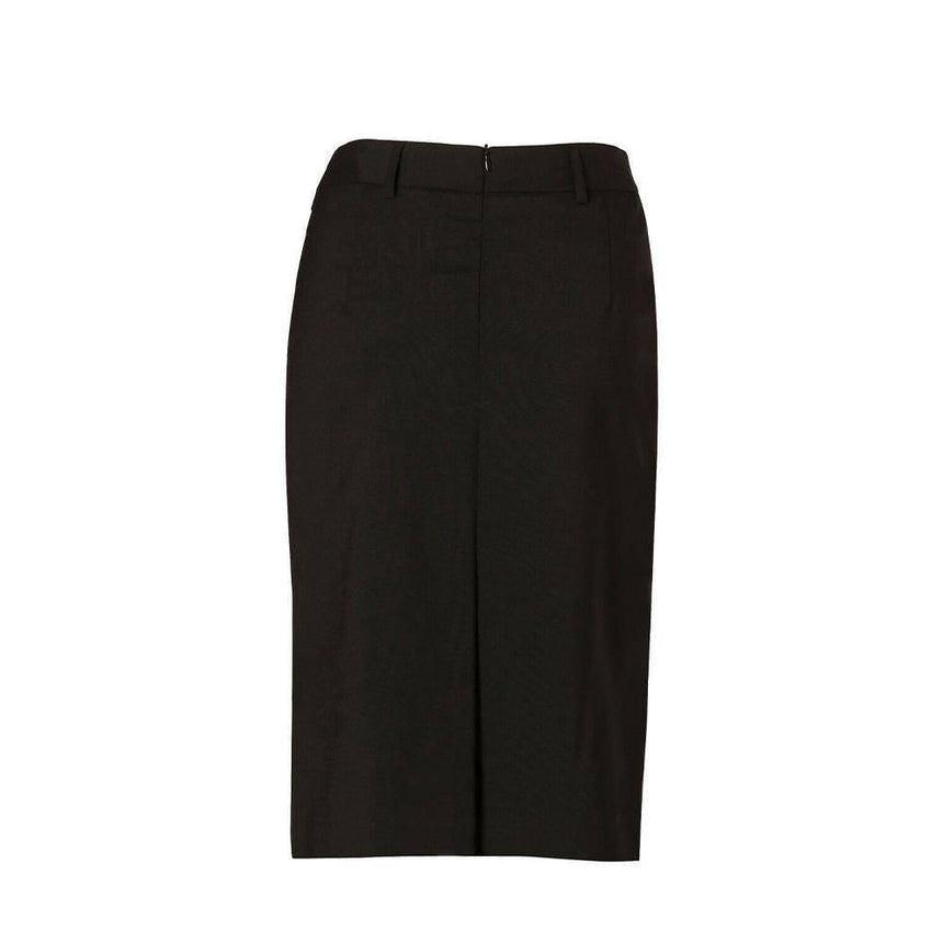 M9470 Women's Wool Blend Stretch Mid Length Lined Pencil Skirt Skirts Winning Spirit