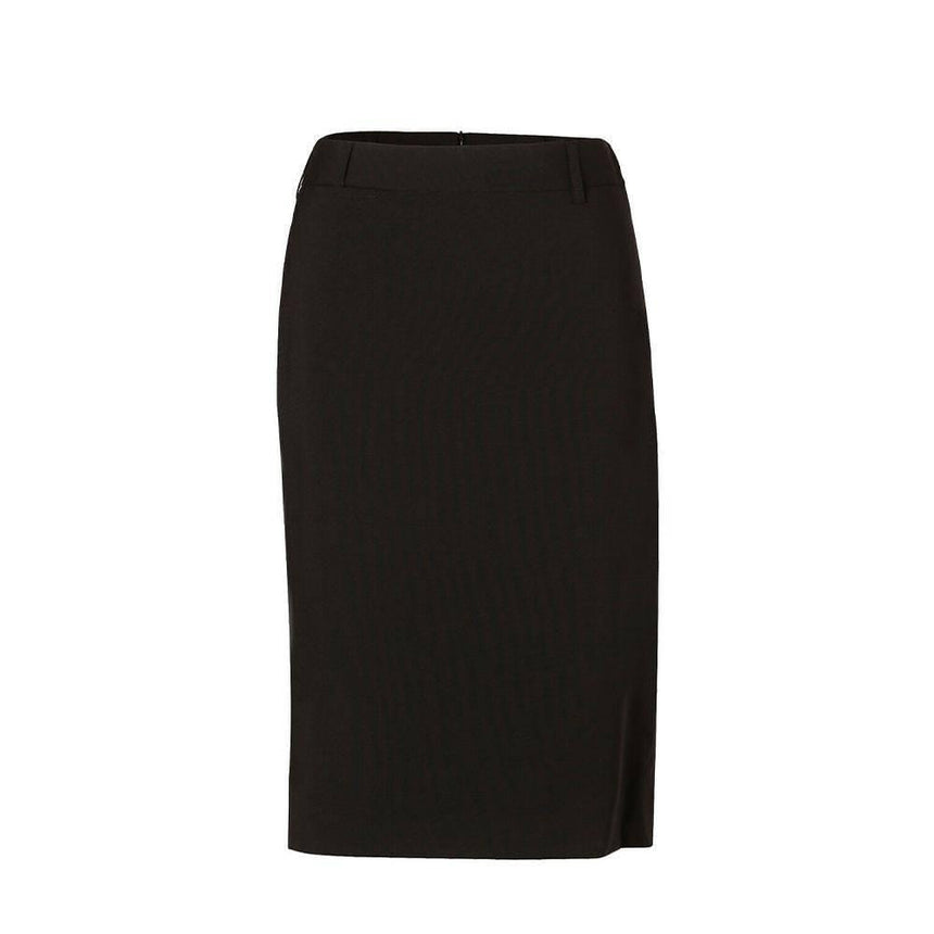 M9470 Women's Wool Blend Stretch Mid Length Lined Pencil Skirt Skirts Winning Spirit