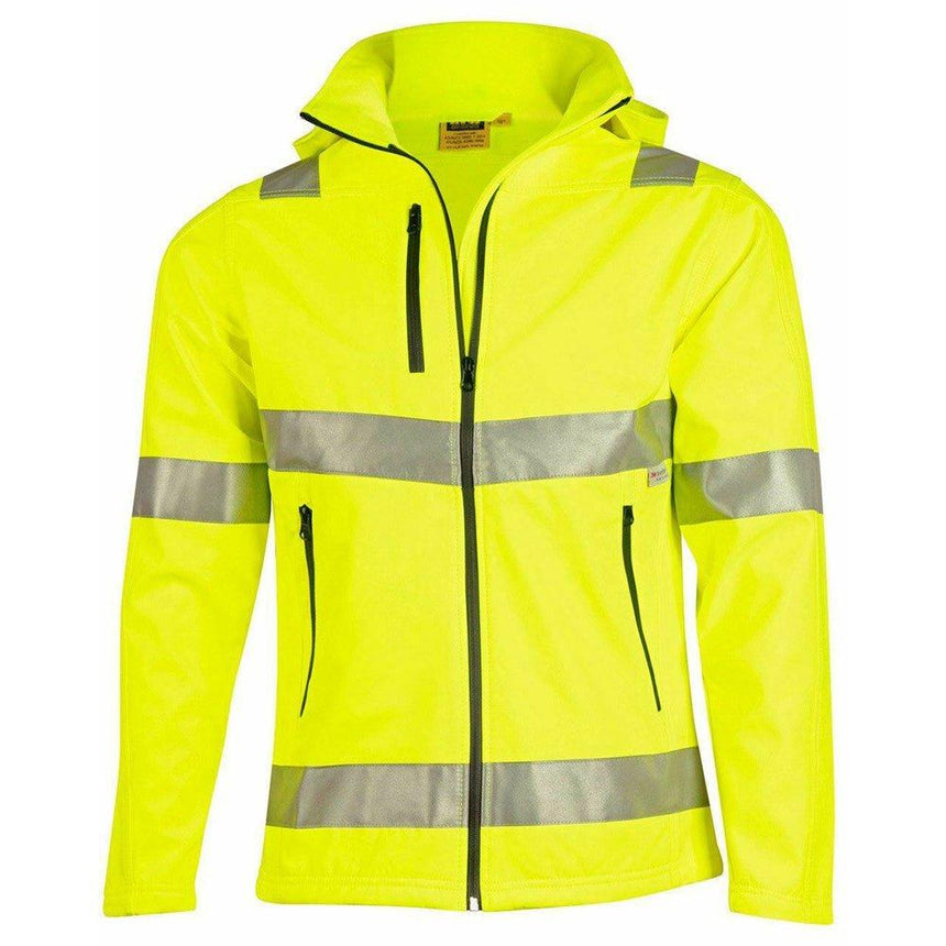 SW30 Hi-Vis Safety Jacket-Unisex Jackets Winning Spirit Yellow XXS