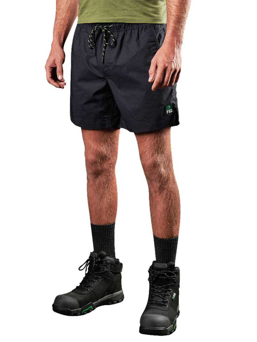 WS-4 REPREVE® Stretch Ripstop Elastic Waist Work Shorts Shorts FXD   