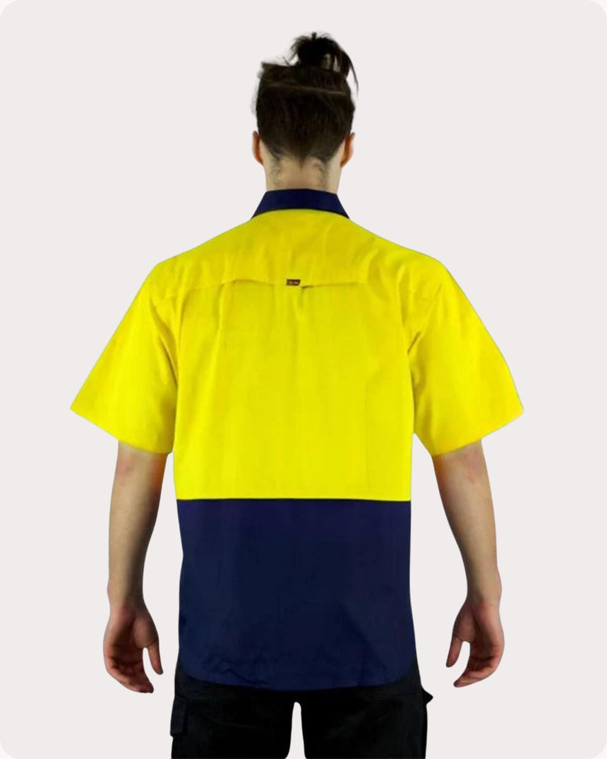 Hi Vis SS Drill Shirt 7LDYS Shirts Canura