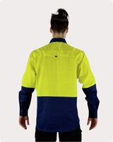 Hi Vis LS Drill Shirt 7LDY Shirts Canura