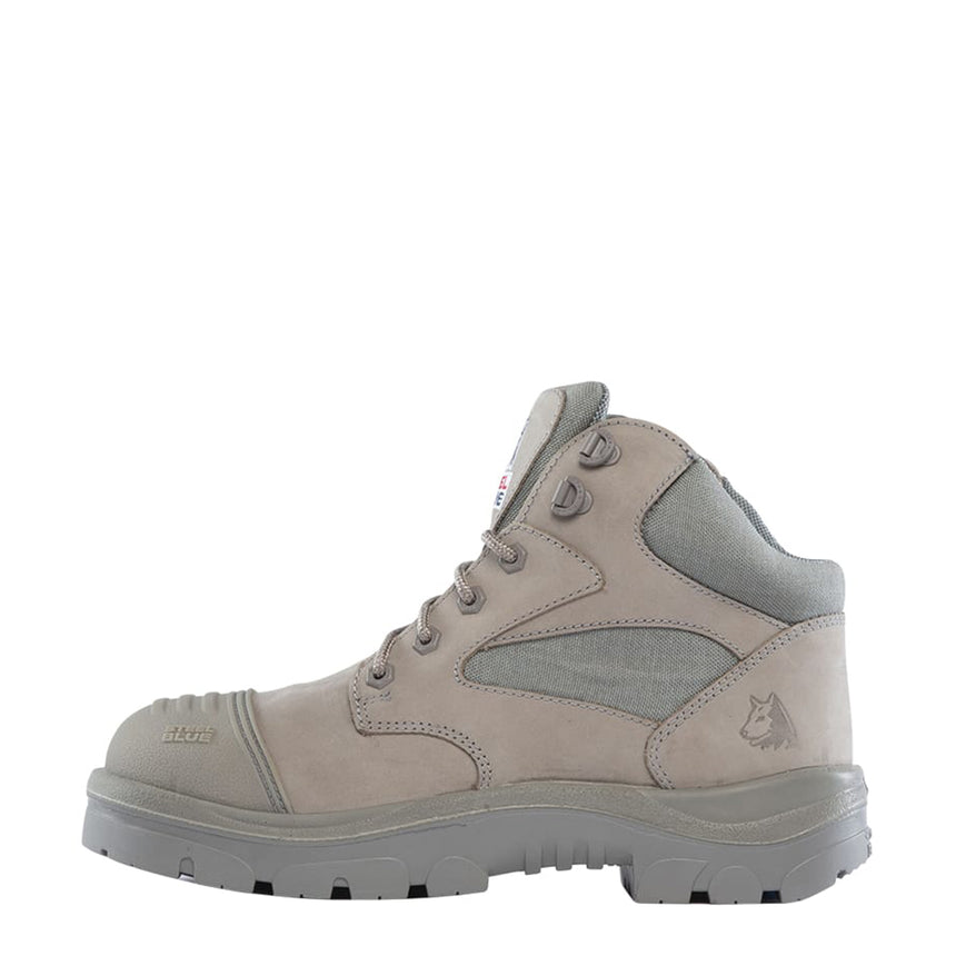 Parkes Zip: Scuff Cap Work Boots 312658 Zip Up Boots Steel Blue