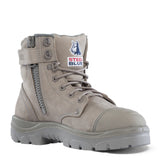 Granite Argyle® Zip: Scuff Cap 312652 Zip Up Boots Steel Blue