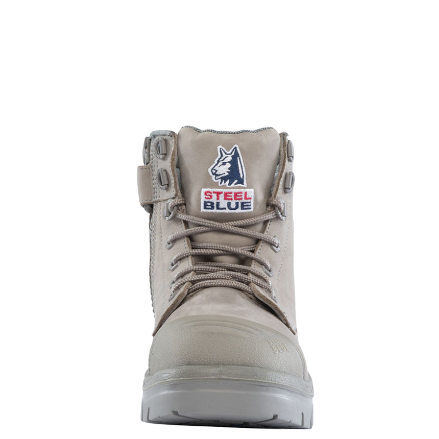Granite Argyle® Zip: Scuff Cap 312652 Zip Up Boots Steel Blue