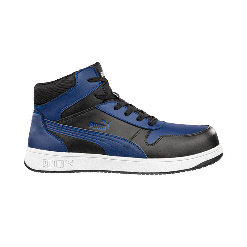 Frontcourt Safety Mid Sneakers Blue/Black 630077 Work Shoes Puma