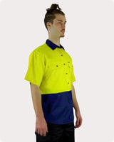 Hi Vis SS Drill Shirt 7LDYS Shirts Canura