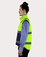 Hi Vis Taped Winter Vest 2RVYT Vests Canura